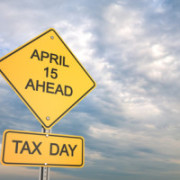 taxday sign