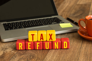 Tax refund cubes